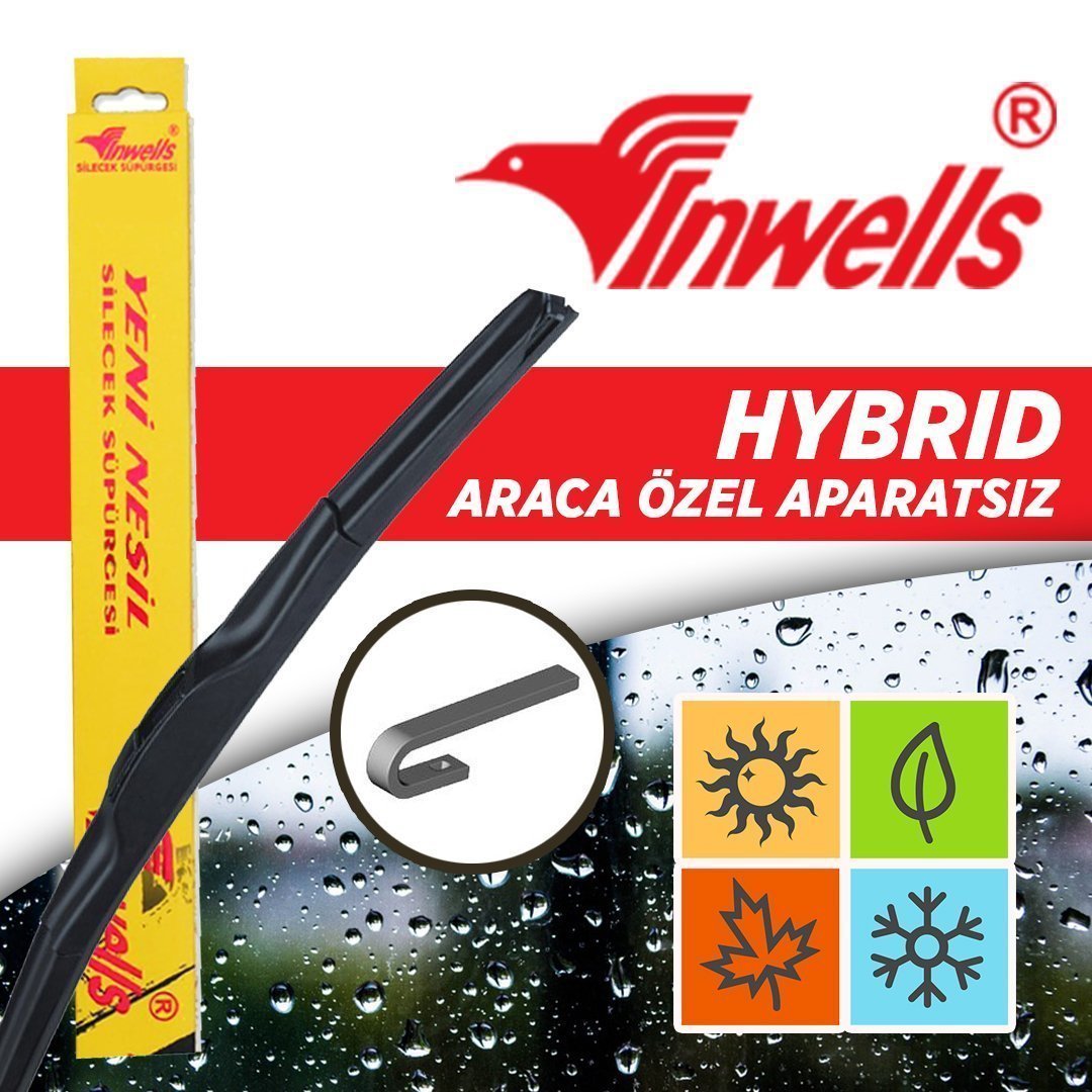 Opel İnsignia İnwells Hybrid Silecek Takımı (2008-2016)