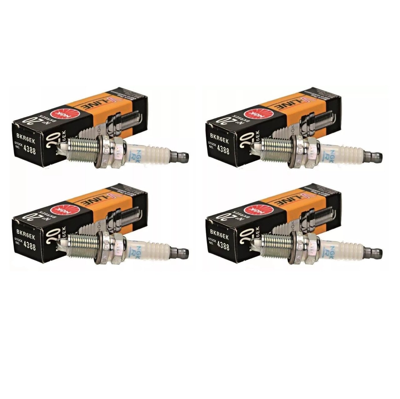 NGK 4'lü V-Line Buji Takımı BKR6EK