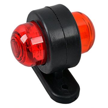 Mini Takoz Led Lamba Sarı Kırmızı 12-24V (10 Adet)