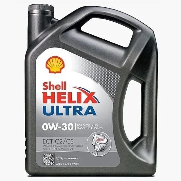 Shell Helix Ultra ECT C2 C3 0w30 VW 504 507 229.51 Motor Yağı 5lt Ü.T. 2025