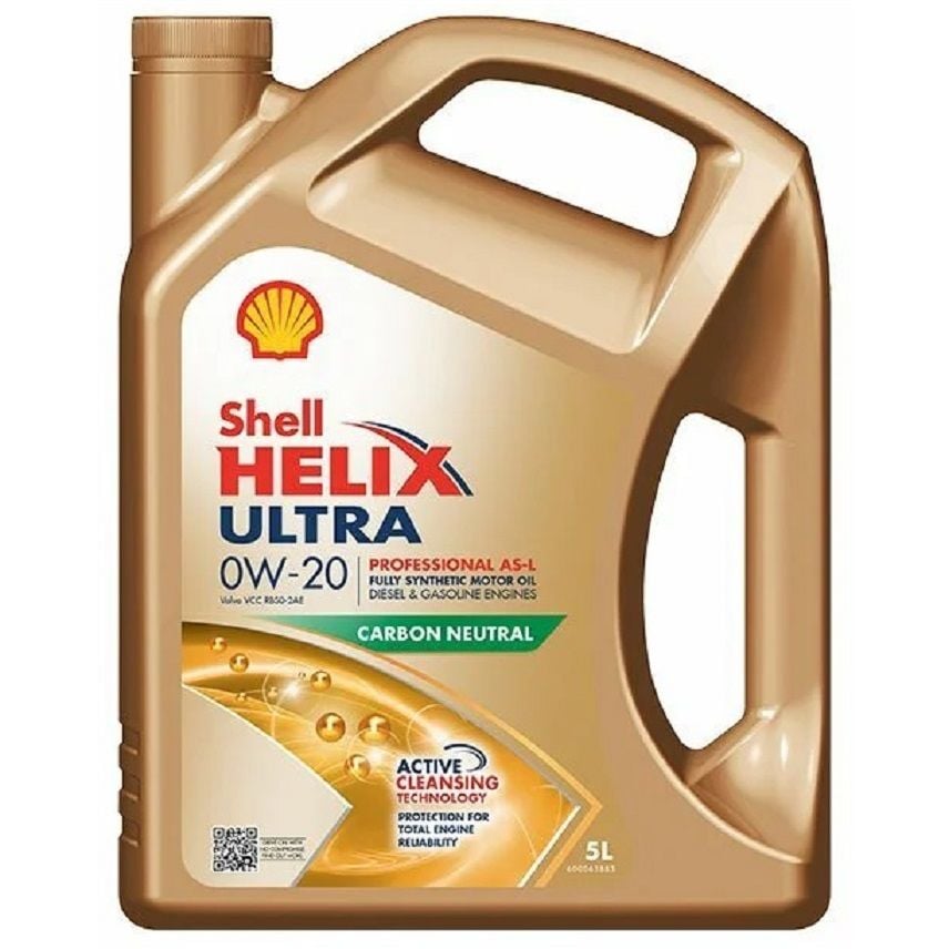 Shell Helix Ultra PRO AS-L 0w20 RBS0-2AE C5 Volvo Motor Yağı 5lt Ü.T. 2024