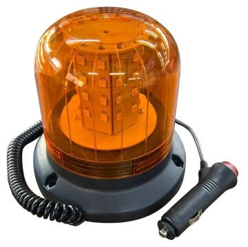 Tepe Döner Lamba Ledli 3 Fonksiyonlu Çakar Mıknatıslı Çakmaklık Girişli 10-30V