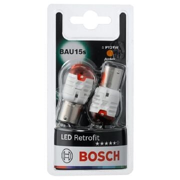 Bosch Led Retrofit PY21W 93 Sinyal Turuncu Led Ampul 12V (BAU15s)