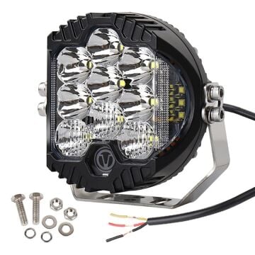 5'' Beyaz Sarı Led Pods Spot Off Road Sis Farı Çalışma Lambası 12-24V 50W