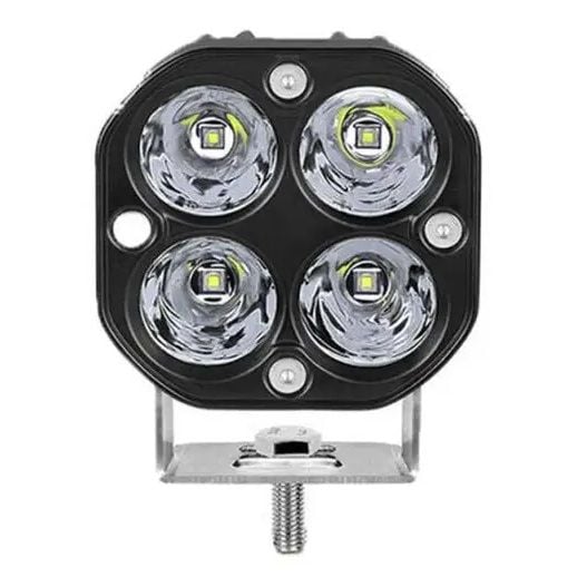 3'' Beyaz Led Spot Uzun Kısa Off Road, Motosiklet Sis Farı Çalışma Lambası 12-24V 40W