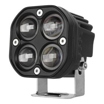 3'' Beyaz Led Spot Uzun Kısa Off Road, Motosiklet Sis Farı Çalışma Lambası 12-24V 40W