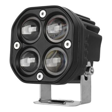3'' Beyaz Sarı Led Çakarlı Spot Off Road, Motosiklet Sis Farı Çalışma Lambası 12-24V 40W