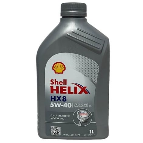 Shell Helix HX8 Synthetic 5w40 %100 Sentetik Motor Yağı 1lt Ü.T. 2024