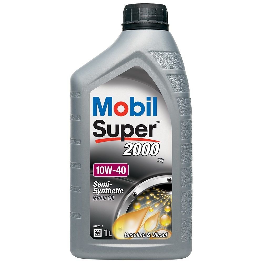 Mobil Super 2000 X1 10w40 Benzin Dizel LPG Motor Yağı 1lt Ü.T. 2025