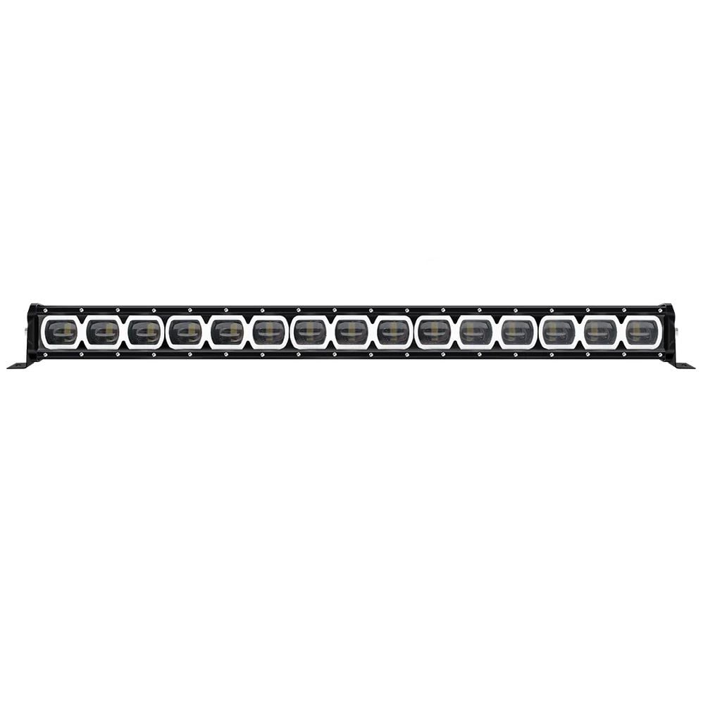 Beyaz Sarı Mavi Angel Led Bar Tepe Off Road Çalışma Lambası 15 Led 12-24V 86cm