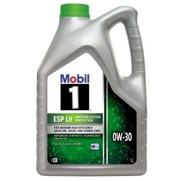 Mobil 1 ESP LV 0w30 LL-12FE Motor Yağı 5lt Ü.T. 2024