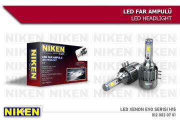 Niken EVO Seri Led Xenon Far Ampulü H15 12V 6000K