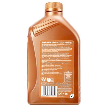 Shell Helix Ultra ECT C2 C3 0w30 VW 504 507 229.51 Motor Yağı 1lt Ü.T. 2025