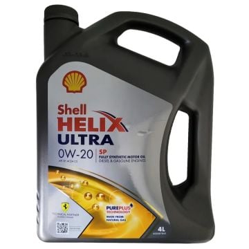Shell Helix Ultra SP 0w20 C5 Motor Yağı 4lt Ü.T. 2025