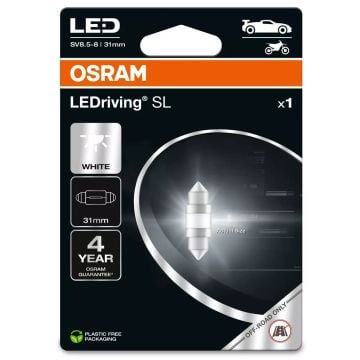 Osram LEDriving SL Sofit Beyaz Led Ampul 12V 31mm 1 Adet 6438DWP