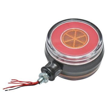 Ayna Altı Küpe Neon Led Lamba Sarı Kırmızı Sinyalli 12-24V 120mm (1 Adet)