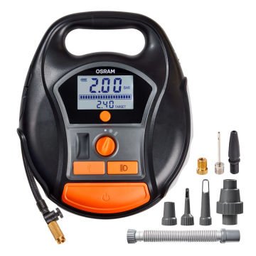Osram Tyreinflate 6000 Dijital Şarjlı Lastik Şişirme Kompresörü Hava Pompası