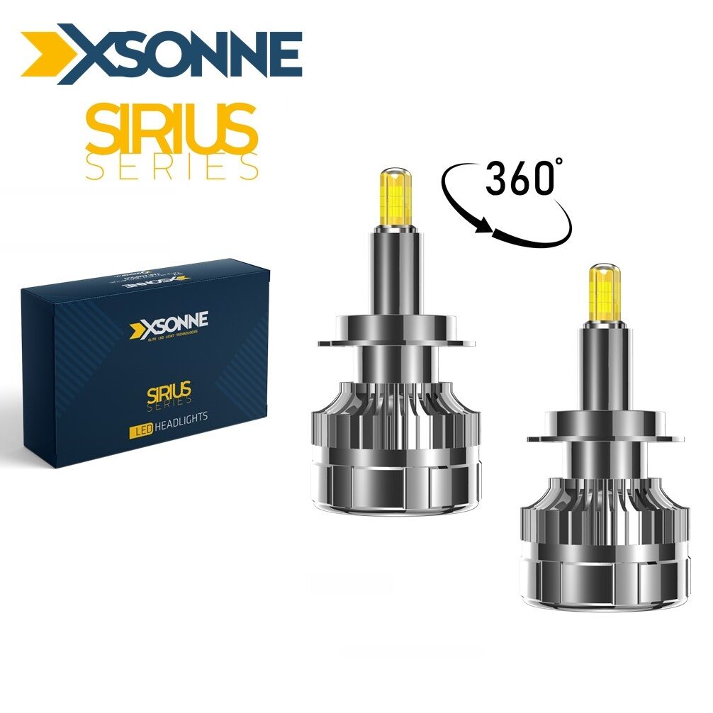 XSonne Sirius H11 360 Led Xenon Far Ampul 12V 65W 8000K 8000LM