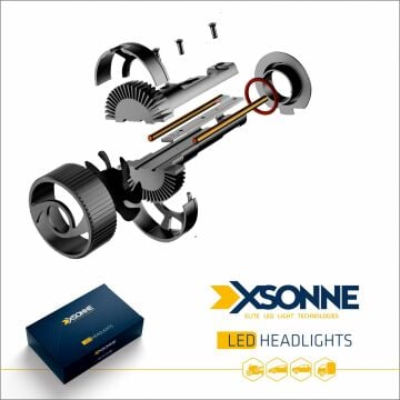 XSonne Sirius H11 360 Led Xenon Far Ampul 12V 65W 8000K 8000LM