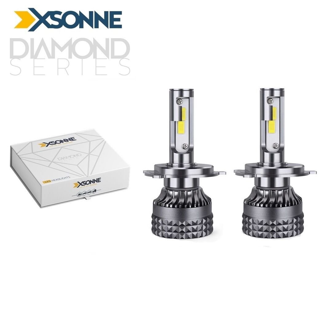 XSonne Diamond H4 Led Xenon Far Ampul 12V 60W 6000K 6000LM