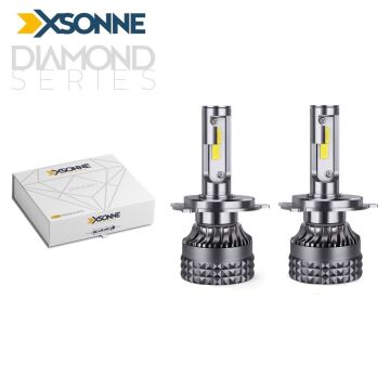 XSonne Diamond H4 Led Xenon Far Ampul 12V 60W 6000K 6000LM