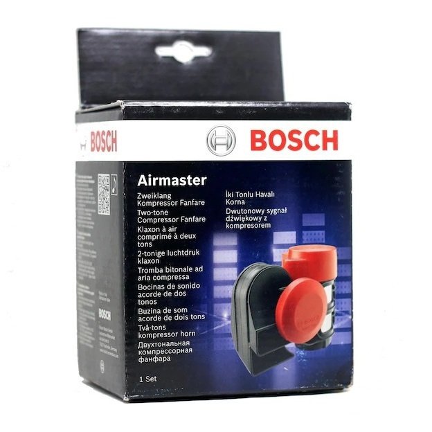 Bosch F1 Ferrari Korna Röle ve Montaj Setli 115dB 520/660Hz 12V