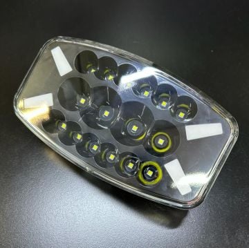 Tecnopoint Beyaz Sarı Bıyık Led Off Road Sis Farı Çalışma Lambası 12-24V