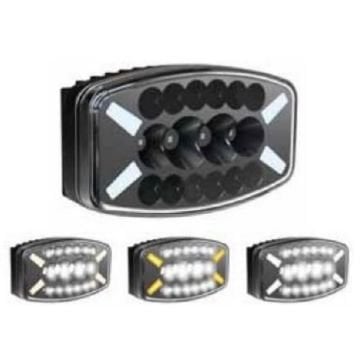 Tecnopoint Beyaz Sarı Bıyık Led Off Road Sis Farı Çalışma Lambası 12-24V