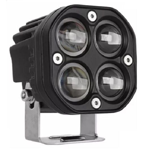 3'' Beyaz Sarı Led Spot Off Road, Motosiklet Sis Farı Çalışma Lambası 12-24V