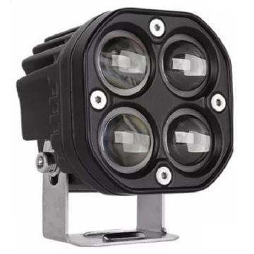 3'' Beyaz Sarı Led Spot Off Road, Motosiklet Sis Farı Çalışma Lambası 12-24V