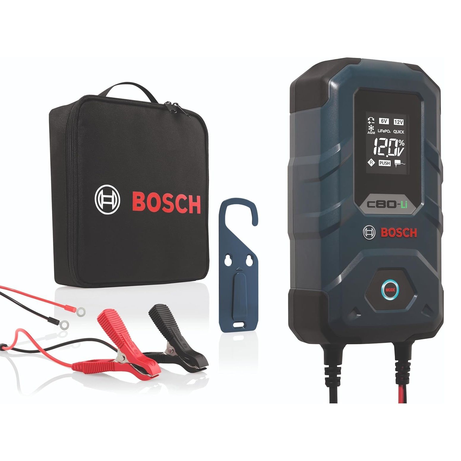 Bosch C80-Li 6/12V 15A Akü Şarj Cihazı